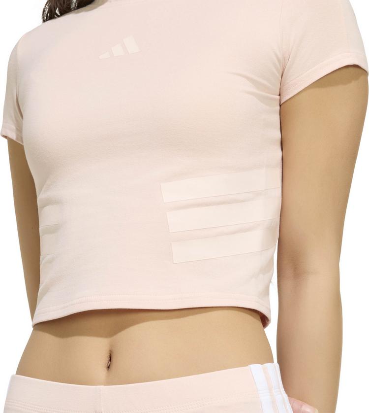 adidas adidas Future Icon 3S Croptop Damen - blupnk - 4 | SportScheck