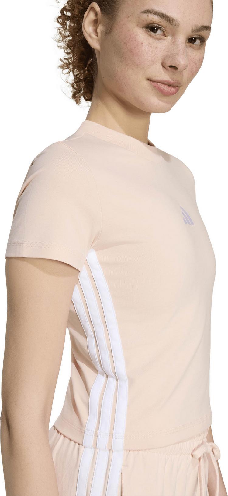 adidas adidas 3S T-Shirt Damen - blupnk-white - 4 | SportScheck