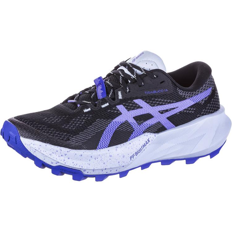 ASICS ASICS TRABUCO 14 Laufschuhe Damen - black-amethyst - 0 | SportScheck