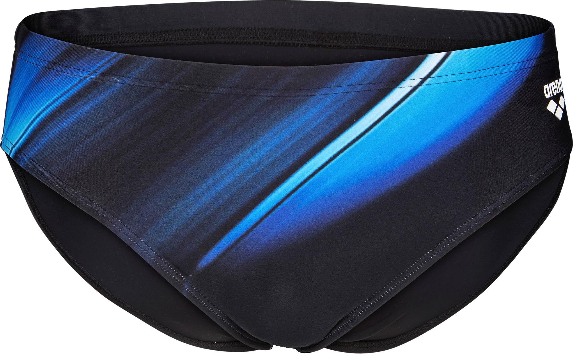 Arena Badehose Slip MaxFit Polyamid-Elastan Schwarz