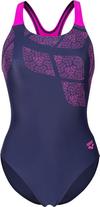 Arena KIKKO Schwimmanzug Damen - navy-very fuchsia