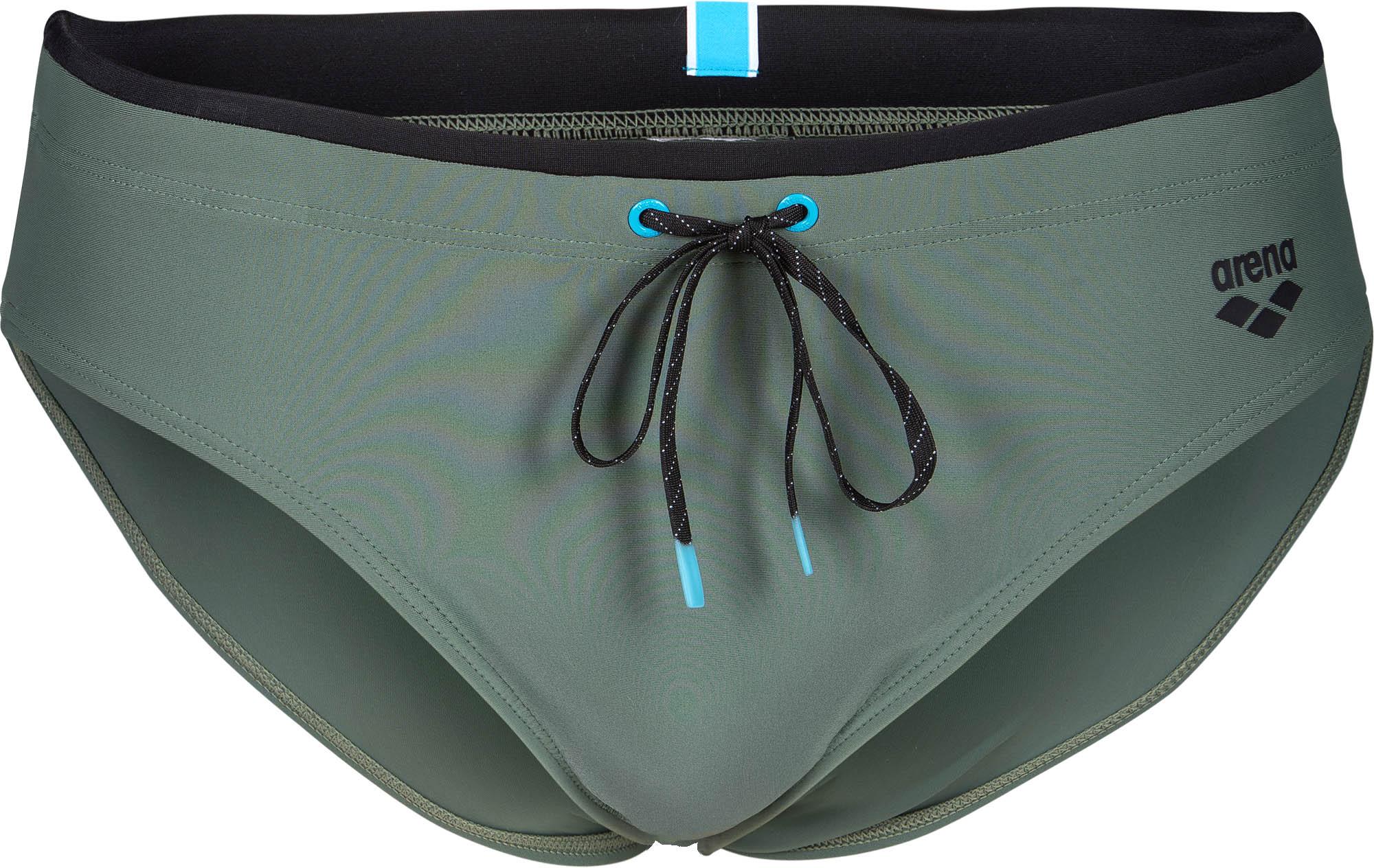 Arena Badehose Kordelzug Mischgewebe Grün