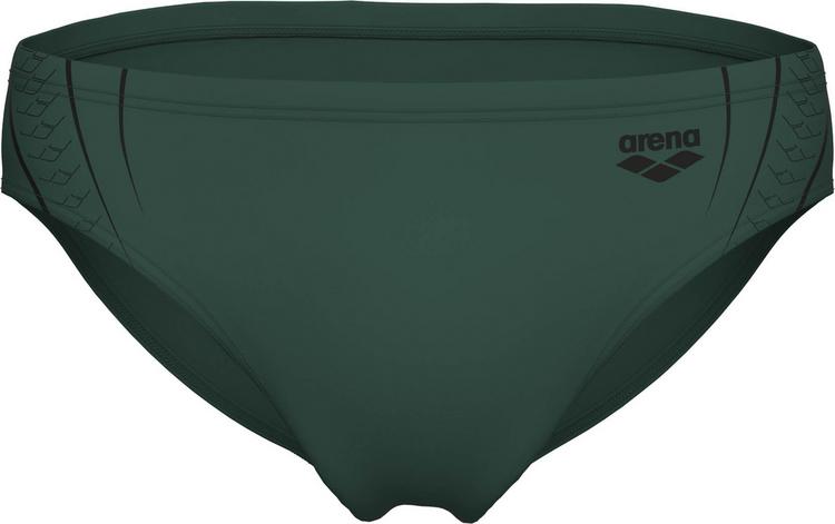 Arena Arena M ARENA DOUBLE GRAPHIC SWIM BRIEFS Badehose Herren - sage-black - 0 | SportScheck
