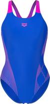Arena LILY SWIM PRO BACK Schwimmanzug Damen - neon blue-very fuchsia