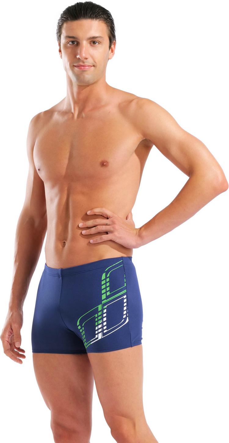 Arena Arena M ARENA GRAPHIC SWIM SHORT Badehose Herren - navy-multi - 0 | SportScheck