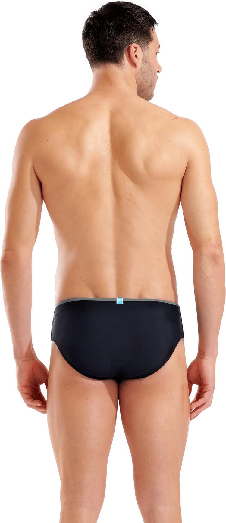 Arena Arena MENS ARENA SOLID SWIM BRIEFS Badehose Herren - black-sage - 1 | SportScheck