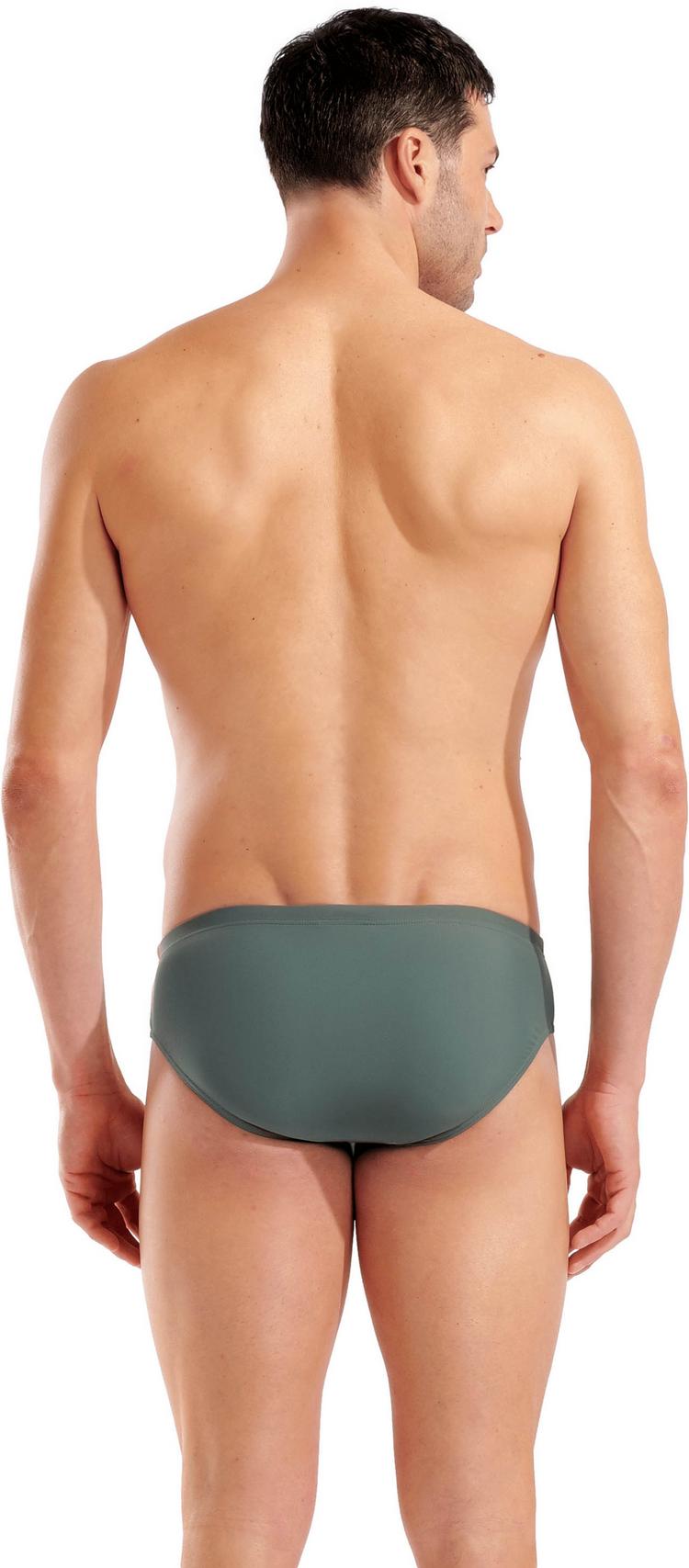 Arena Arena M ARENA DOUBLE GRAPHIC SWIM BRIEFS Badehose Herren - sage-black - 1 | SportScheck