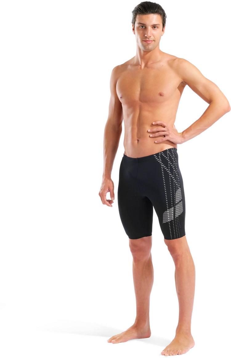Arena Arena ASYMMETRICAL Badehose Herren - black-white - 2 | SportScheck