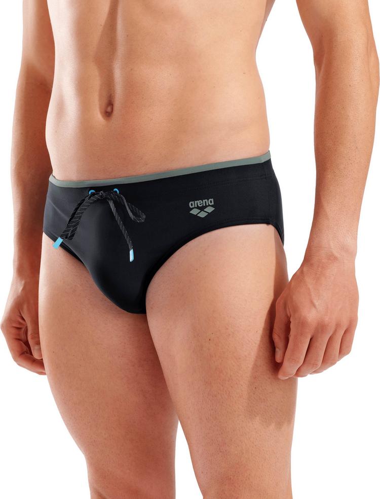 Arena Arena MENS ARENA SOLID SWIM BRIEFS Badehose Herren - black-sage - 3 | SportScheck