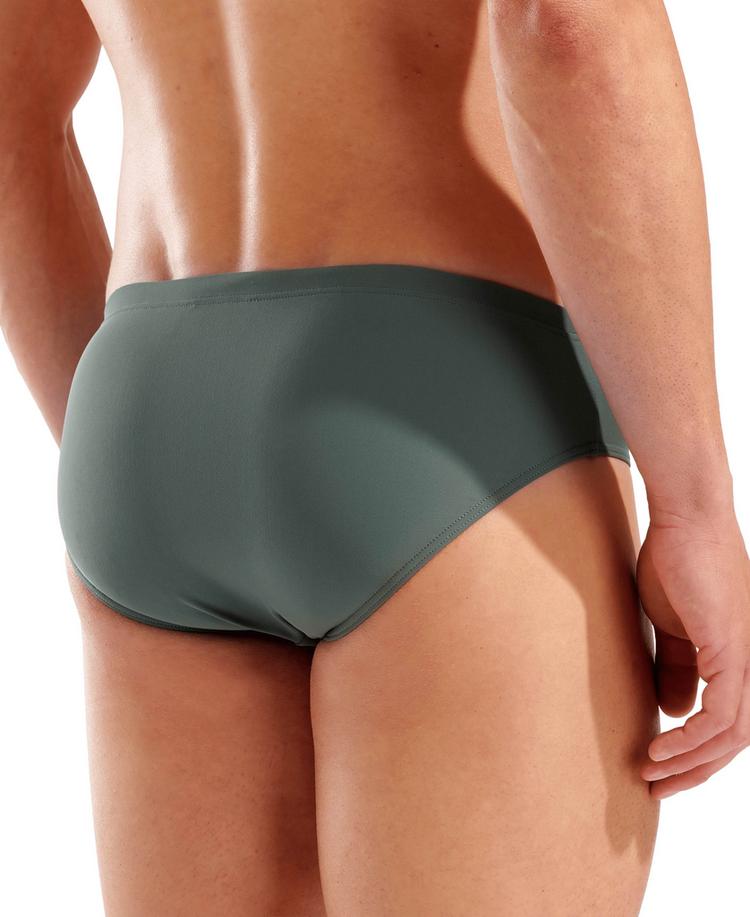 Arena Arena M ARENA DOUBLE GRAPHIC SWIM BRIEFS Badehose Herren - sage-black - 4 | SportScheck