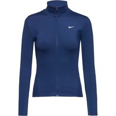 Nike ONE DF Trainingsjacke Damen midnight navy-white