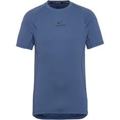 Nike DF Funktionsshirt Herren diffused blue-black