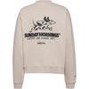 Another Cotton Lab Sunday Mornings Sweatshirt - white