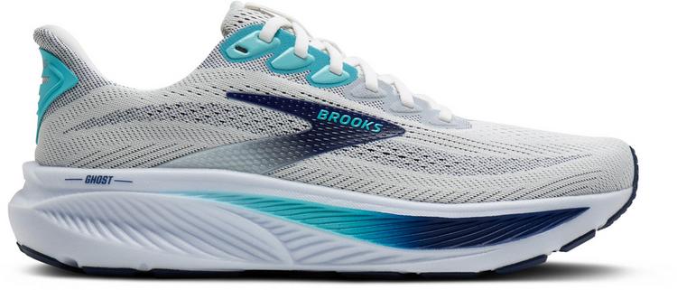 Brooks Brooks Ghost 17 Laufschuhe Herren - white-beacon blue-ipanema - 0 | SportScheck