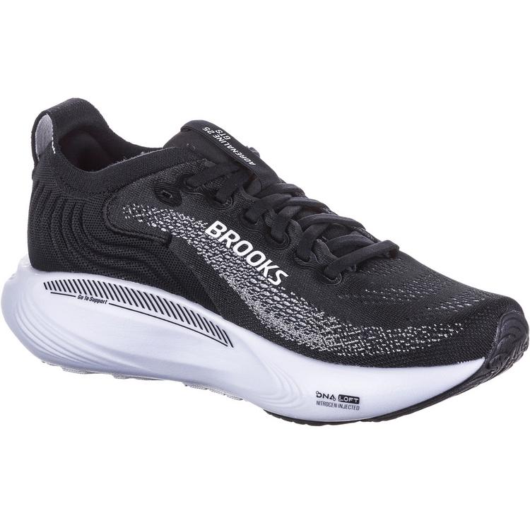 Brooks Brooks Adrenaline GTS 25 Laufschuhe Damen - black-grey-white - 0 | SportScheck