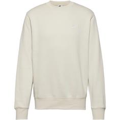 Nike Club Sweatshirt Herren lt khaki-white