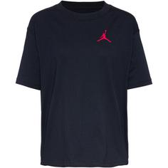 Nike Jumpman T-Shirt Damen black-gym red