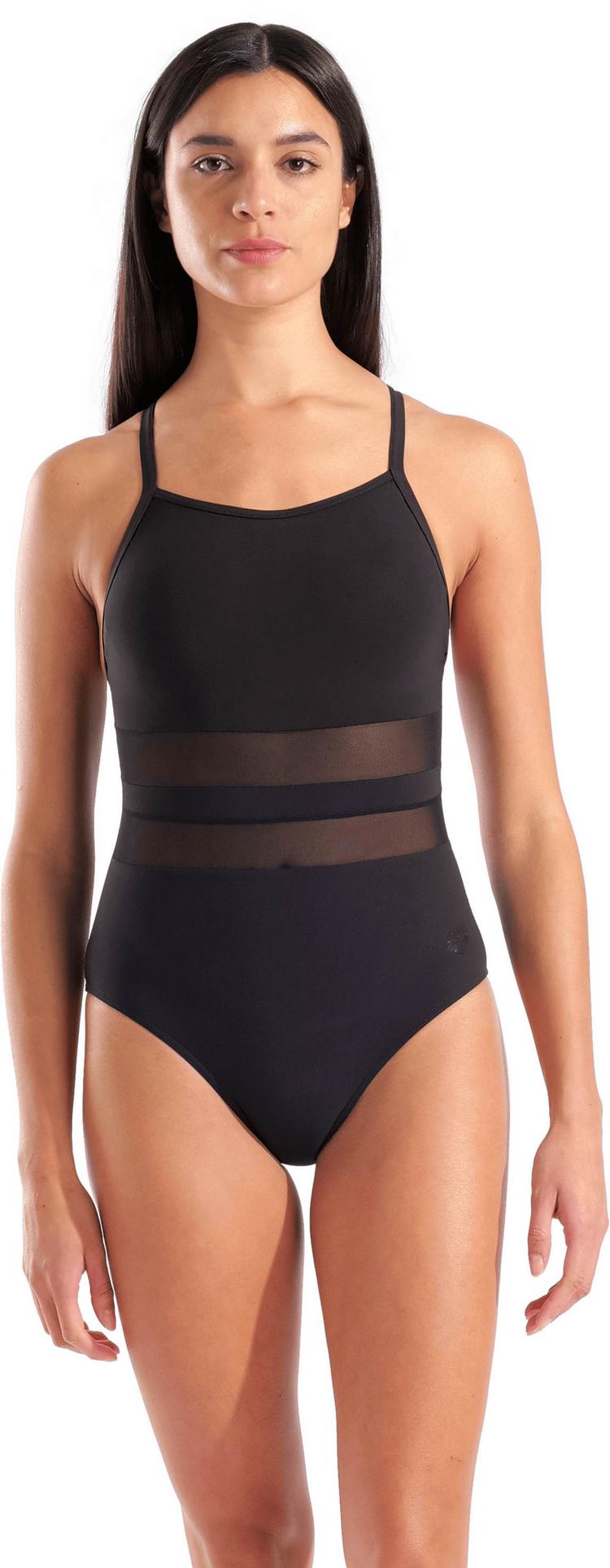 Arena Arena MESH EQUALS BACK B Badeanzug Damen - black - 0 | SportScheck
