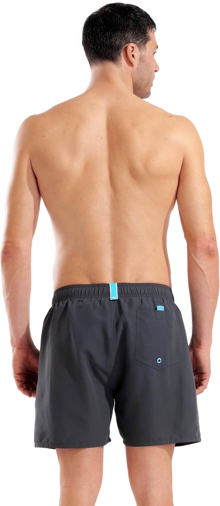 Arena Arena FUNDAMENTALS Badehose Herren - asphalt-neon blue - 1 | SportScheck