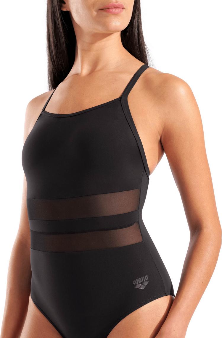 Arena Arena MESH EQUALS BACK B Badeanzug Damen - black - 3 | SportScheck