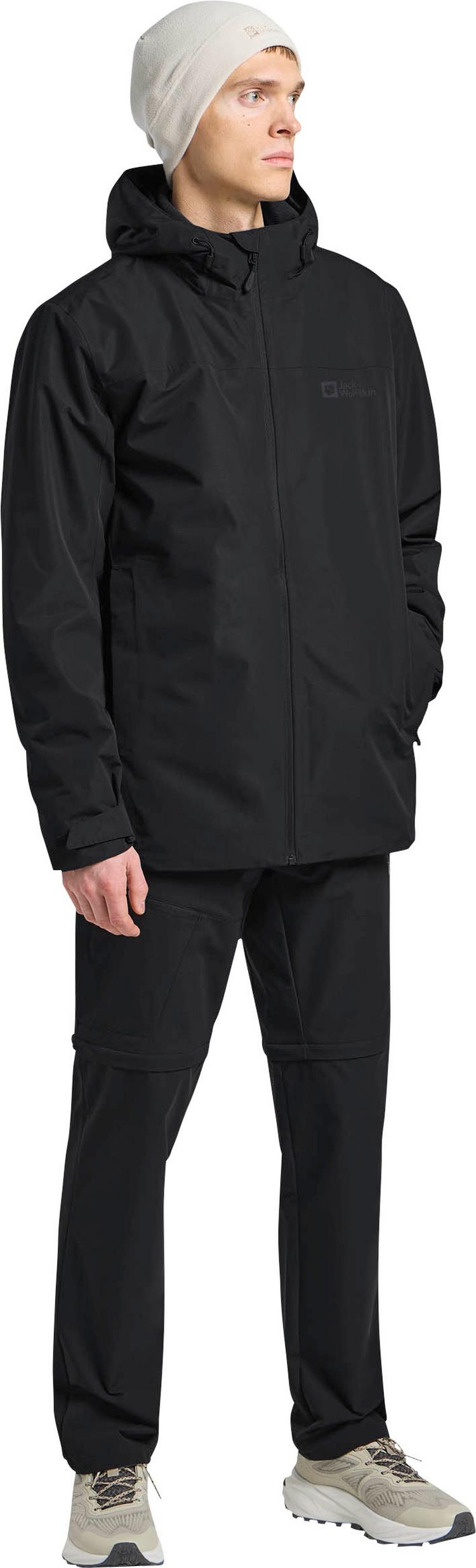 Jack Wolfskin Jack Wolfskin TAUBENBERG 3IN1 Doppeljacke Herren - black - 5 | SportScheck