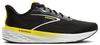 Brooks Launch 12 Laufschuhe Herren - black-cyber yellow-oyster