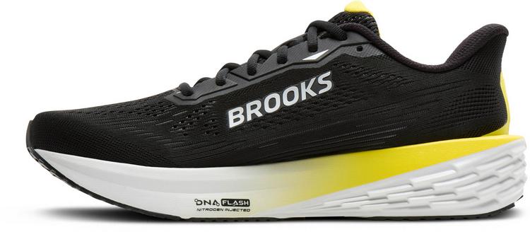 Brooks Brooks Launch 12 Laufschuhe Herren - black-cyber yellow-oyster - 0 | SportScheck