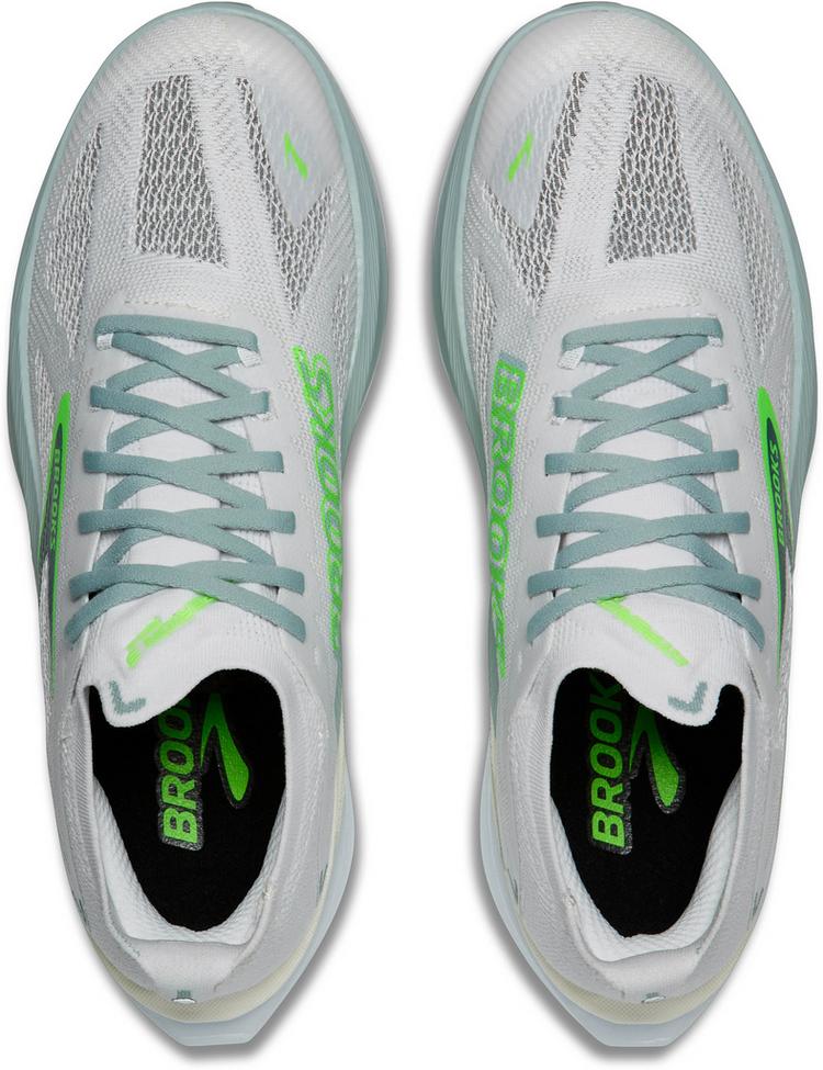 Brooks Brooks Hyperion Max 3 Laufschuhe Herren - white-gray mist-green - 0 | SportScheck