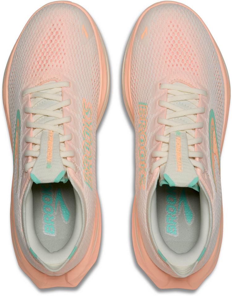 Brooks Brooks Hyperion 3 Laufschuhe Damen - coconut-coral-yucca - 0 | SportScheck