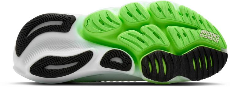 Brooks Brooks Glycerin Flex Laufschuhe Herren - white-green gecko-phantom - 1 | SportScheck