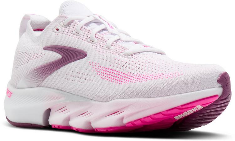 Brooks Brooks Glycerin Flex Laufschuhe Damen - white-cyber pink-argyle - 3 | SportScheck