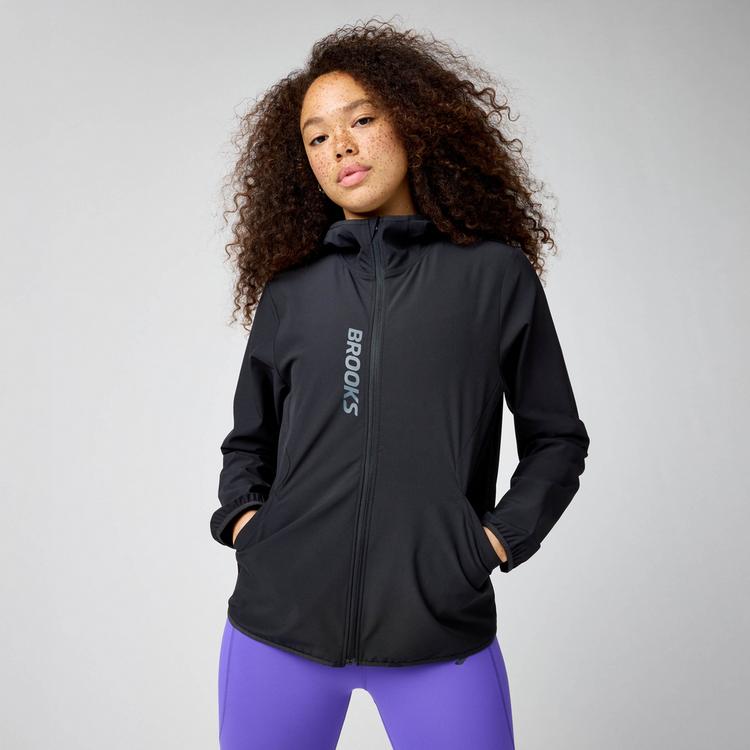 Brooks Brooks Canopy Laufjacke Damen - black - 0 | SportScheck