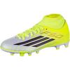 adidas F50 LEAGUE MID FG-MG J Fu&szlig;ballschuhe Kinder - team solar yellow-core black-lucid red