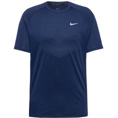 Nike DFADV STRIDE Funktionsshirt Herren midnight navy-reflective silv