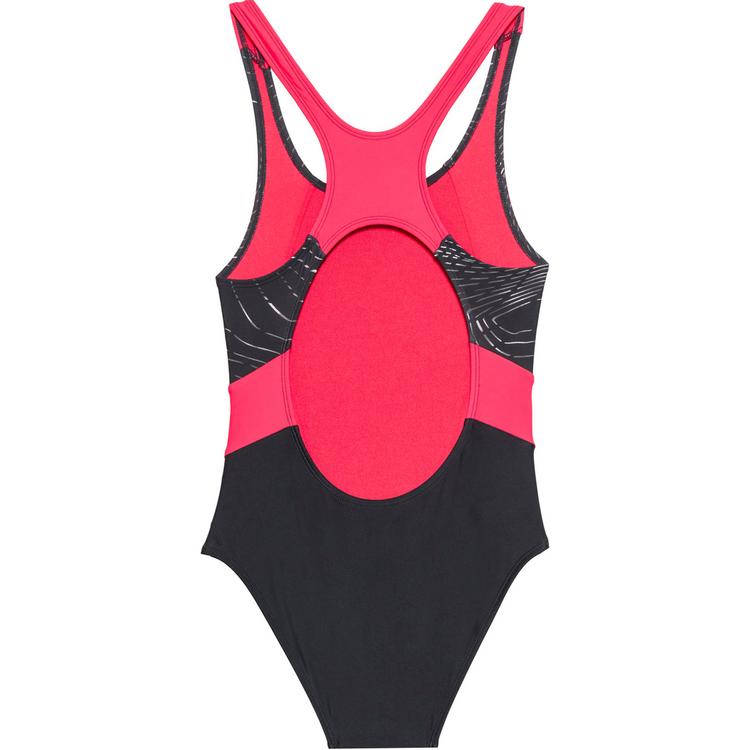 ENERGETICS ENERGETICS Nora Badeanzug M&auml;dchen - black-red light-aop - 0 | SportScheck