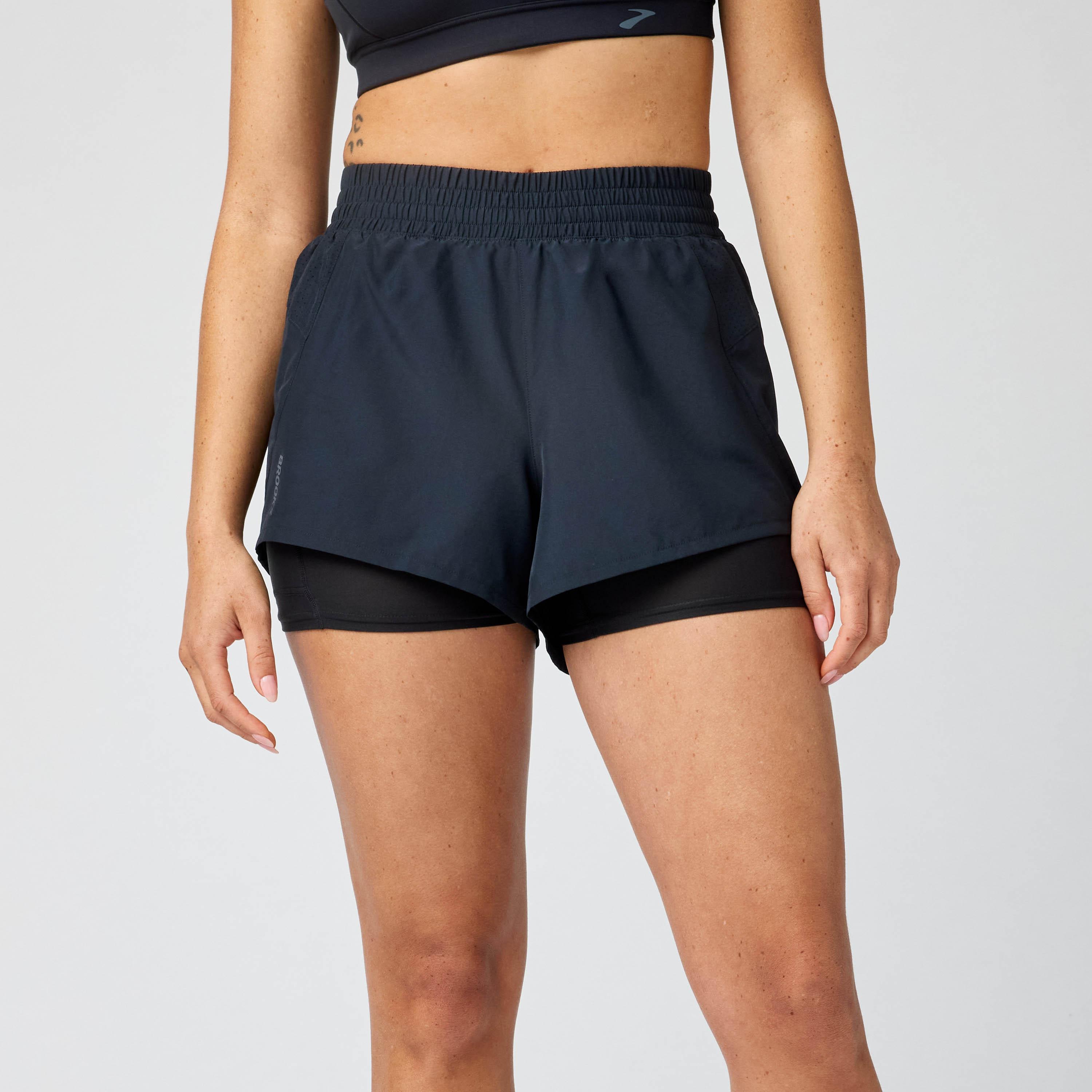 Thumbnail - Brooks Dash 2-in-1 Laufshorts Damen