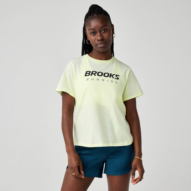 Brooks Brooks Graphic Funktionsshirt Damen - luminary-black - 0 | SportScheck