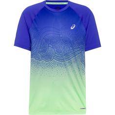 ASICS ROAD FADE Funktionsshirt Herren cobalt burst-illuminate green