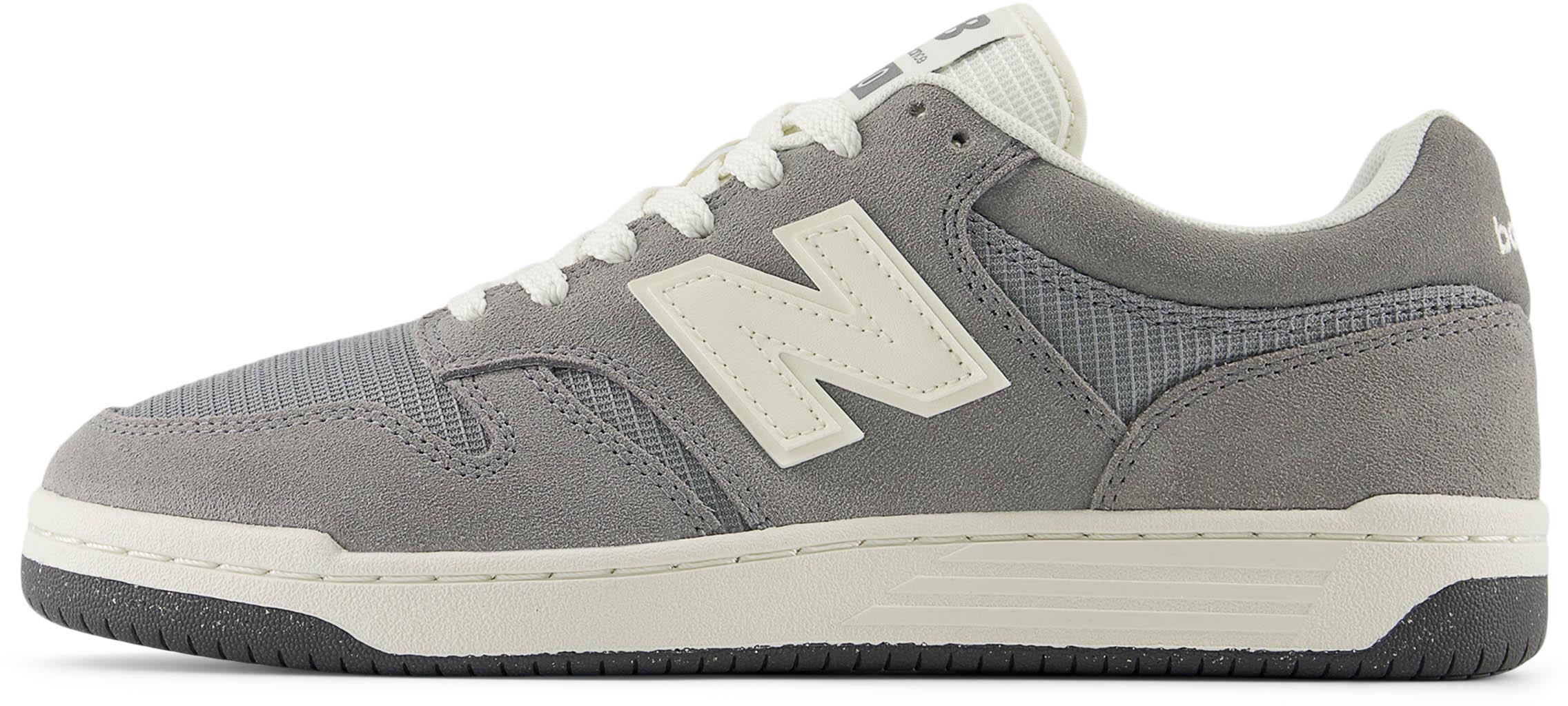 New Balance Skater Sneaker Nubukleder-Mesh Grau