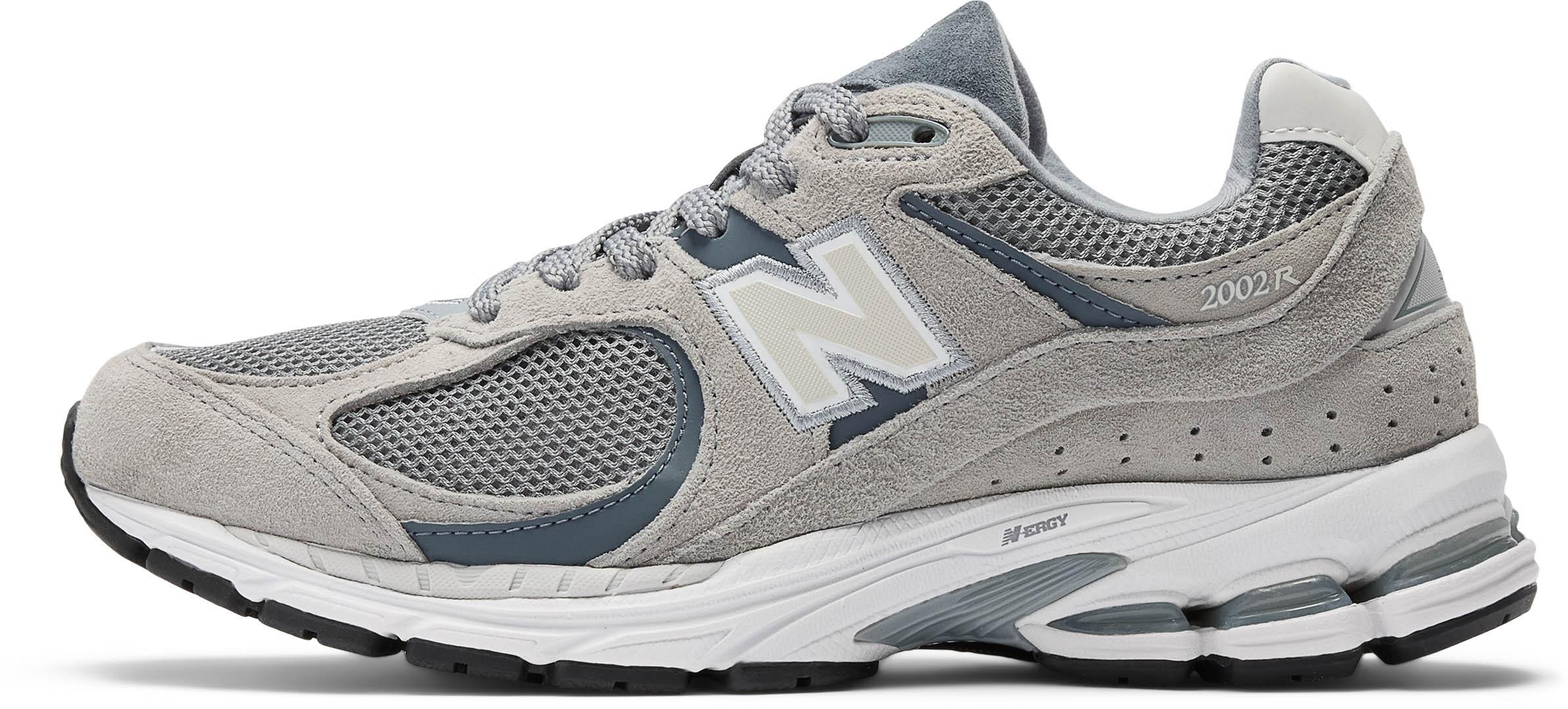New Balance Alltags Sneaker Wildleder-Mesh Grau