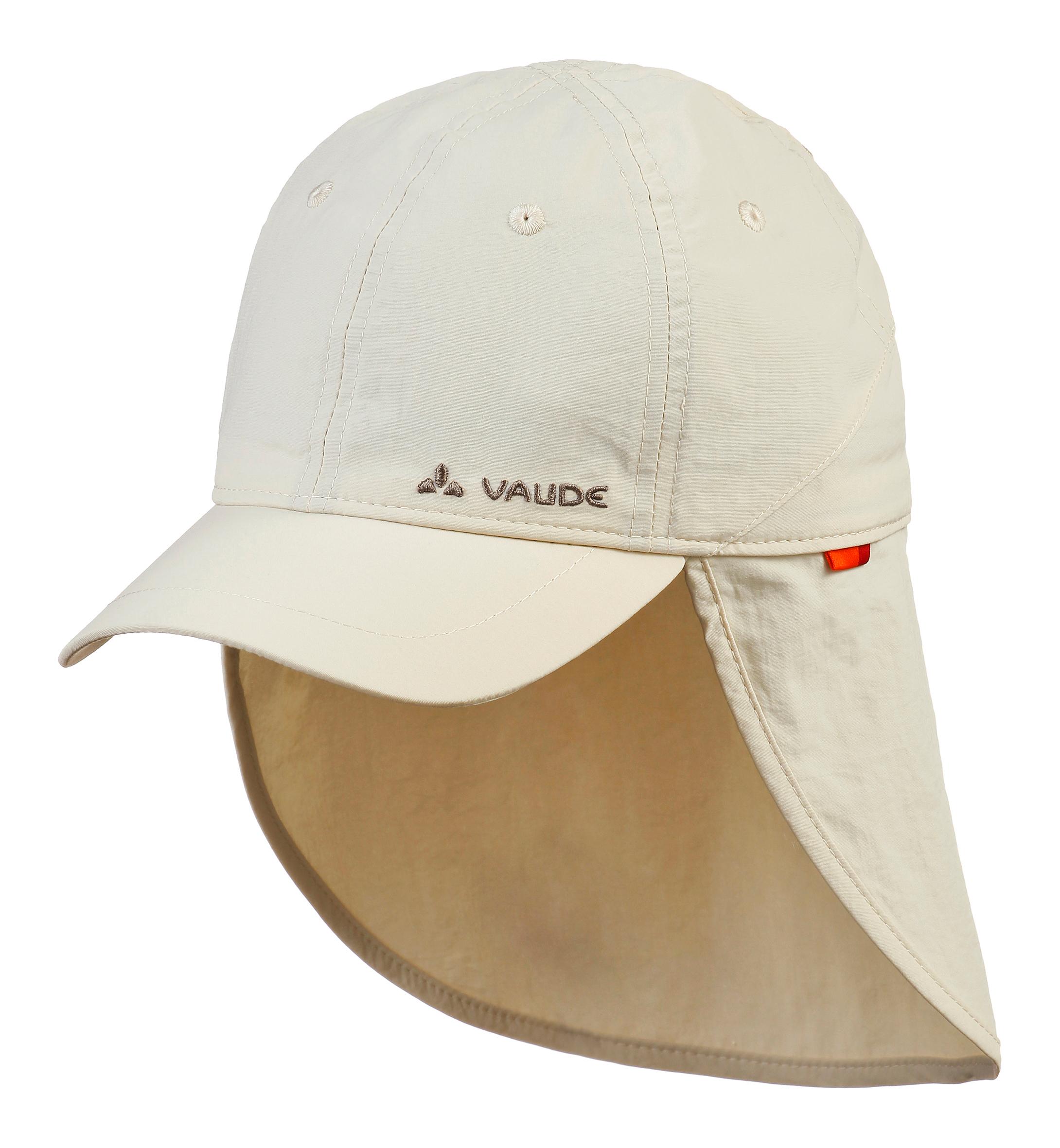 VAUDE Kinder Sonnenhut Sahara Cap III – Mit Nackenschutz, UPF 30 – Leicht, Waschbar – Für Jungen & Mädchen