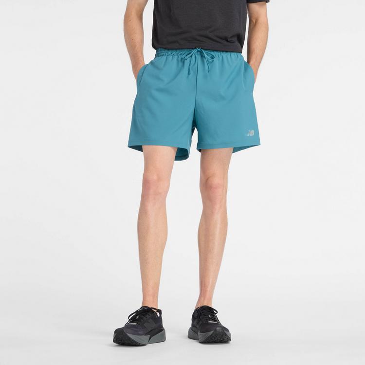 NEW BALANCE NEW BALANCE Laufshorts Herren - big teal - 0 | SportScheck