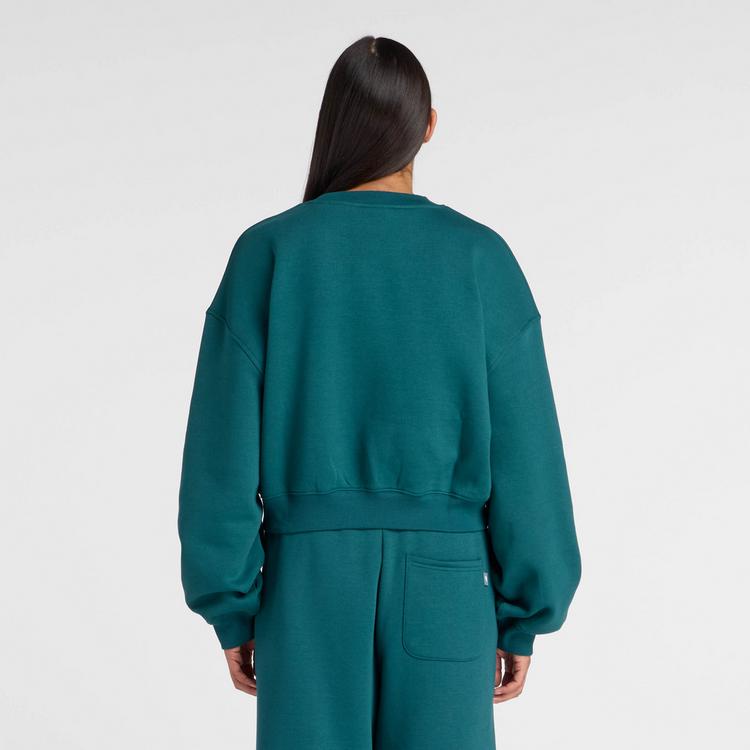 NEW BALANCE NEW BALANCE Sweatshirt Damen - medusa green - 1 | SportScheck