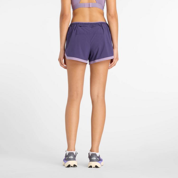 NEW BALANCE NEW BALANCE Laufshorts Damen - boysenberboy - 1 | SportScheck