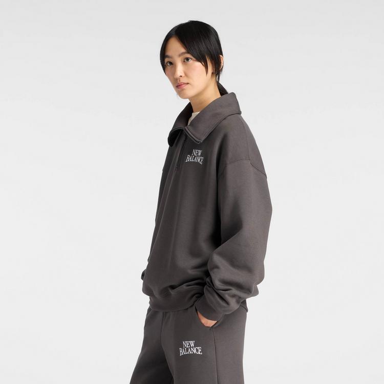NEW BALANCE NEW BALANCE Sweatshirt Damen - faded black - 2 | SportScheck