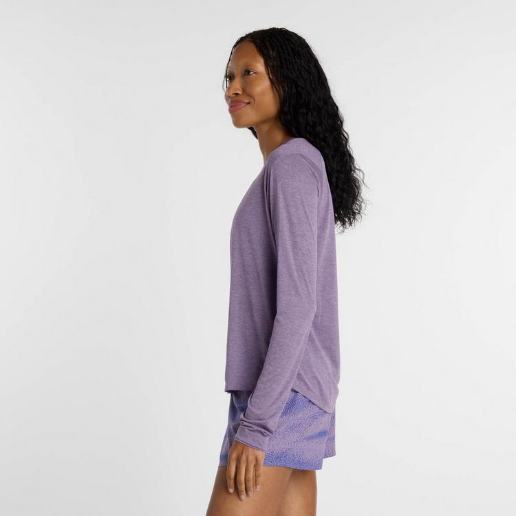 NEW BALANCE NEW BALANCE Funktionsshirt Damen - candied violet heather - 2 | SportScheck