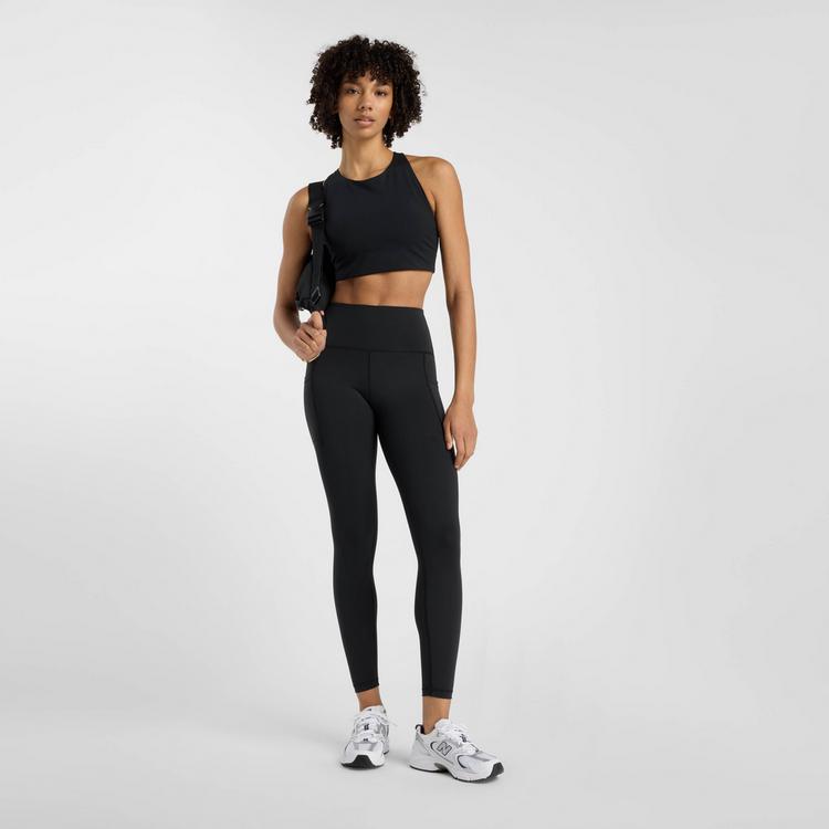 NEW BALANCE NEW BALANCE Womens Running Tight Lauftights Damen - black - 2 | SportScheck