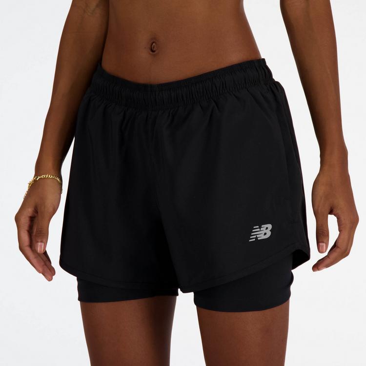 NEW BALANCE NEW BALANCE Funktionsshorts Damen - bk - 3 | SportScheck