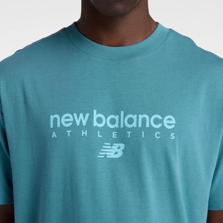 NEW BALANCE NEW BALANCE T-Shirt Herren - big teal - 3 | SportScheck