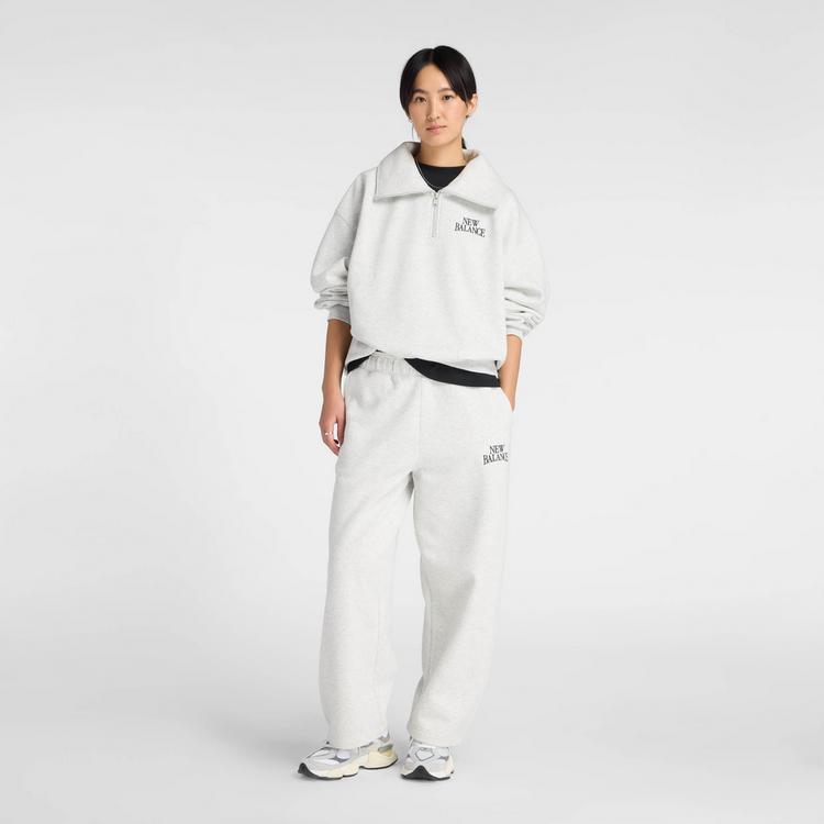 NEW BALANCE NEW BALANCE Sweatshirt Damen - ash heather - 3 | SportScheck